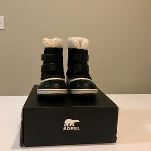 Sorel 1964 Pac Strap-K snow rain boot - 7 Toddler
